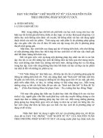 Dạy tác phẩm chữ người tử tù của nguyễn tuân theo phương pháp sơ đồ tư duy 