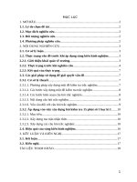 Áp dụng phương pháp xây dựng đề kiểm tra đánh giá năng lực học sinh bằng trắc nghiệm khách quan vào bài 15 phút số 1 học kì 1 môn đại số 10 (chương trình chuẩn) 