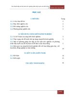 HƯỚNG dẫn học SINH một số PHƯƠNG PHÁP tìm NHANH đáp án bài TOÁN TRẮC NGHIỆM PHẦN TIẾP TUYẾN của đồ THỊ hàm số 