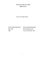 Cấu trúc của ống nano cacbon