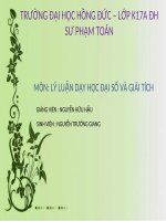 Chương IV. §5. Bất phương trình và hệ bất phương trình bậc nhất hai ẩn