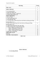 Dạy học bồi dưỡng học sinh giỏi khối 11 trường THPT quan sơn 2 với chuyên đề sử dụng phương pháp véctơ để giải một số bài toán hình học không gian 