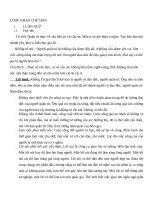 ĐỀ CƯƠNG MÔN LƯỢC KHẢO CHỮ HÁN