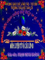 Tuần 6. Danh từ chung và danh từ riêng