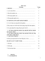 Phát triển tư duy sáng tạo cho học sinh qua một số bài về giá trị lớn nhất, nhỏ nhất và bất đẳng thức bằng phương pháp tọa độ 