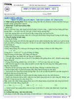 Tuyển tập chuyên đề lượng tử ánh sáng   THĐH THPT có đáp án 