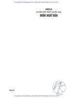 Mega luyện đề THPT quốc gia 2017 môn ngữ văn 