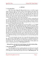 Hướng dẫn học sinh giải bài toán tính khoảng cách giữa hai đường thẳng chéo nhau trong đề thi THPT quốc gia 