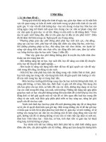 Vận dụng kiến thức hóa học để giải thích các hiện tượng trong tự nhiên  