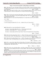 Dạng 1 Xác định vận tốc trung bình và quãng đường đi được