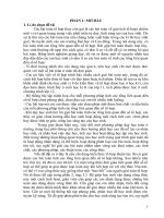 Dùng kiến thức tổ hợp thuần túy hướng dẫn học sinh giải bài toán tính tổng các số tổ hợp 