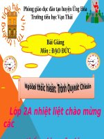 Bài 4. Chăm làm việc nhà