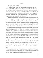 Rèn luyện cho học sinh năng lực vận dụng kiến thức toán học để giải quyết một số bài toán có nội dung thực tiễn trong chương trình toán 12 