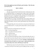 Kinh nghiệm dạy chuyên đề hình học giải tích phẳng   phát triển năng lực tư duy học sinh 