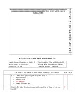 hệ thống ĐIỆN THÂN XE