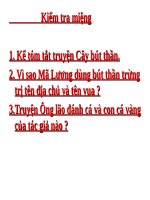 Bài 9. Ông lão đánh cá và con cá vàng