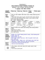 dong vat duoi nuoc chồi