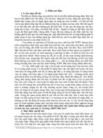 Kinh nghiệm rèn luyện một số kỹ năng làm văn nghị luận thông qua tiết trả bài cho học sinh lớp 11 trường THPT bắc sơn 