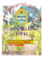 Bài 11. Dân cư và đặc điểm kinh tế khu vực Nam Á