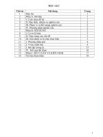 Một số dạng toán điển hình về phương trình, bất phương trình hệ phương trình chứa tham số 