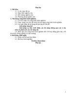 Một số kỹ năng cần thiết khi giải toán hình học không gian bằng phương pháp cổ truyền 