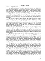 Một số giải pháp có hiệu quả trong dạy bồi dưỡng học sinh giỏi môn ngữ văn ở trường THPT triệu sơn 2 