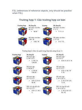 công thức f2l rubik 3x3x3 - Tài liệu text