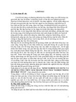 Kinh nghiệm xây dựng và áp dụng công thức giải nhanh toán trắc nghiệm trong hóa học vô cơ 