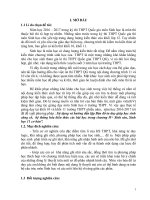 Sử dụng và hướng dẫn lập bản đồ tư duy giúp học sinh cũng cố, hệ thống hóa kiến thức các bài học trong chương IV  sinh sản, sinh học 11 cơ bản 