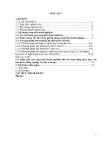 Phương pháp sử dụng sơ đồ tư duy, tích hợp kiến thức liên môn trong giảng dạy lịch sử lớp 10 ( tiết tự chọn văn hóa cổ đại ) 