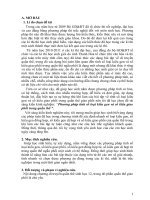 Phương pháp tính số loại kiểu gen và số kiểu giao phối trong quần thể  