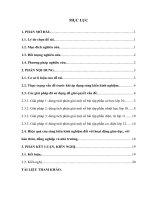 Kinh nghiệm sử dụng tích phân giải một số bài tập vật lý trung học phổ thông và ôn luyện học sinh giỏi 