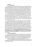 Kinh nghiệm dạy học học sinh lớp 12 giải một số bài tập trắc nghiệm đồ thị dạng CO2, muối nhôm tác dụng với dung dịch kiềm  