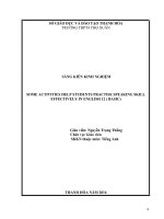 Some activities help students practise speaking skill effectively in english 12 (basic) 