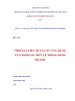 tieu luan quan tri tai chinh doanh nghiep