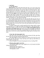 Một số kinh nghiệm giải bài tập peptit ôn thi THPT quốc gia 