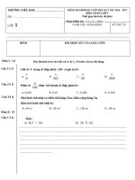 ĐỀ THI HK1 LỚP 5-LOANHUYNH