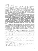 Phương pháp dạy bài dòng điện trong chất điện phân  lớp 11 bằng tích hợp liên môn và vận dụng thực tiễn 