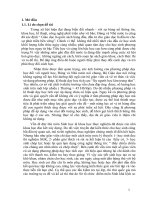 Tạo tình huống gợi vấn đề và hướng dẫn học sinh giải quyết vấn đề khi học bài 11; 12 chương trình sinh học 12 cơ bản 