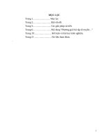 Phương pháp giải bài tập di truyền quần thể dùng ôn thi học sinh giỏi và THPT quốc gia 