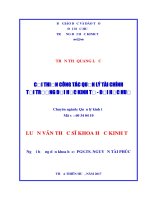 HOÀN THIỆN QUẢN lý tài CHÍNH tại TRƯỜNG đại học KINH tế   đại học HUẾ 