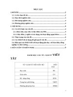 Phát huy tính sáng tạo, gây hứng thú học tập cho học sinh thông qua dạy học dự án kết hợp với hoạt động ngoại khóa môn vật lý ở trường THPT 