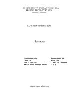 Vận dụng định luật bảo toàn năng lượng giải bài toán dao động tắt dần trong chương trình vật lý 12 