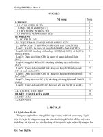 Phân loại và phương pháp giải bài tập đồ thị trong môn hóa học 