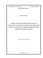 Nghiên cứu kết quả điều trị chảy máu do loét dạ dày tá tràng bằng phương pháp điện đông lưỡng cực và phối hợp tiêm dung dịch adrenalin 1 trên10.000 qua nội soi (full text)