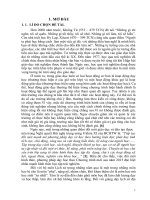 Một vài biện pháp tổ chức hoạt động học tập trải nghiệm sáng tạo cho học sinh trong dạy học lịch sử địa phương ở trường THPT lam kinh   