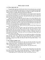 Nghiên cứu xác định và thực hiện mục tiêu dạy học các kiến thức công của lực điện, thế năng của điện tích trong điện trường vật lý 11 THPT 