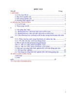 Sử dụng sơ đồ tư duy trong dạy học kiến thức mới 