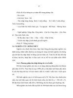 Nghiên cứu ảnh hưởng của các các nhân tố đến sự hài lòng của bệnh nhân đối với dịch vụ khám chữa bệnh tại bệnh viện Hoàn Mỹ Đà Nẵng PART 2 (full)