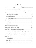 Giúp học sinh làm tốt các bài tập muối sunfua phần hóa học vô cơ 